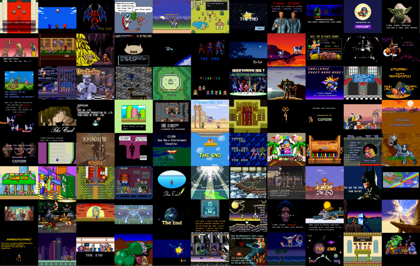 90s actraiser aladdin banana batman biker_mice_from_mars bomberman capcom castlevania chuck_rock clayfighter cow demon's_crest diddy_kong donkey_kong donkey_kong_country dr_light earthbound earthworm_jim earthworm_jim_(character) ending endings final_fantasy final_fight kirby kiss maki_(final_fight) mario mega_man mega_man_x metroid mighty_max mother_(game) ness nintendo paula pirates_of_dark_water pocky_&amp;_rocky poo power_rangers princess_peach red_arremer ren_(ren_and_stimpy) ren_and_stimpy rockman rockman_x samus_aran secret_of_mana simpsons spiderman star_fox star_wars stimpy sunset super_mario super_mario_bros. super_mario_rpg super_nintendo the_legend_of_zelda the_lion_king the_simpsons tiny_toons yoda yoshi zero