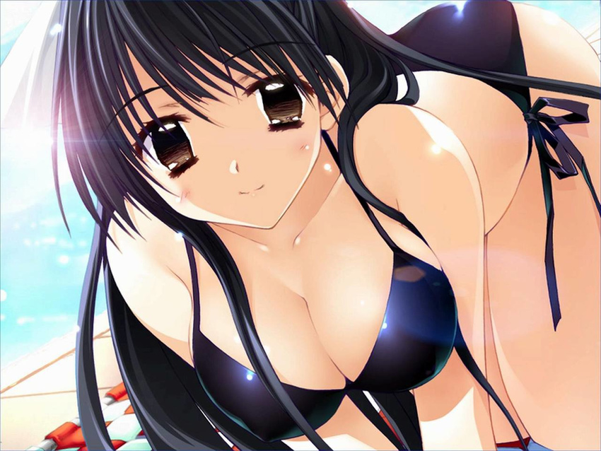 breasts find_similar hatsushiba_riko kadoi_aya large_breasts mizugi oppai summer tagme tamatama