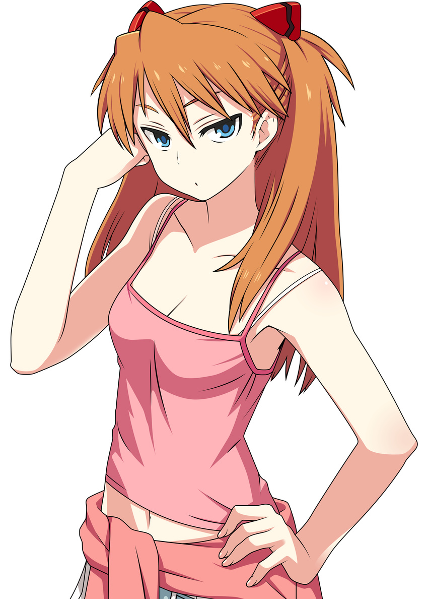 asuka_langley chan&amp;#215;co neon_genesis_evangelion transparent_png vector_trace