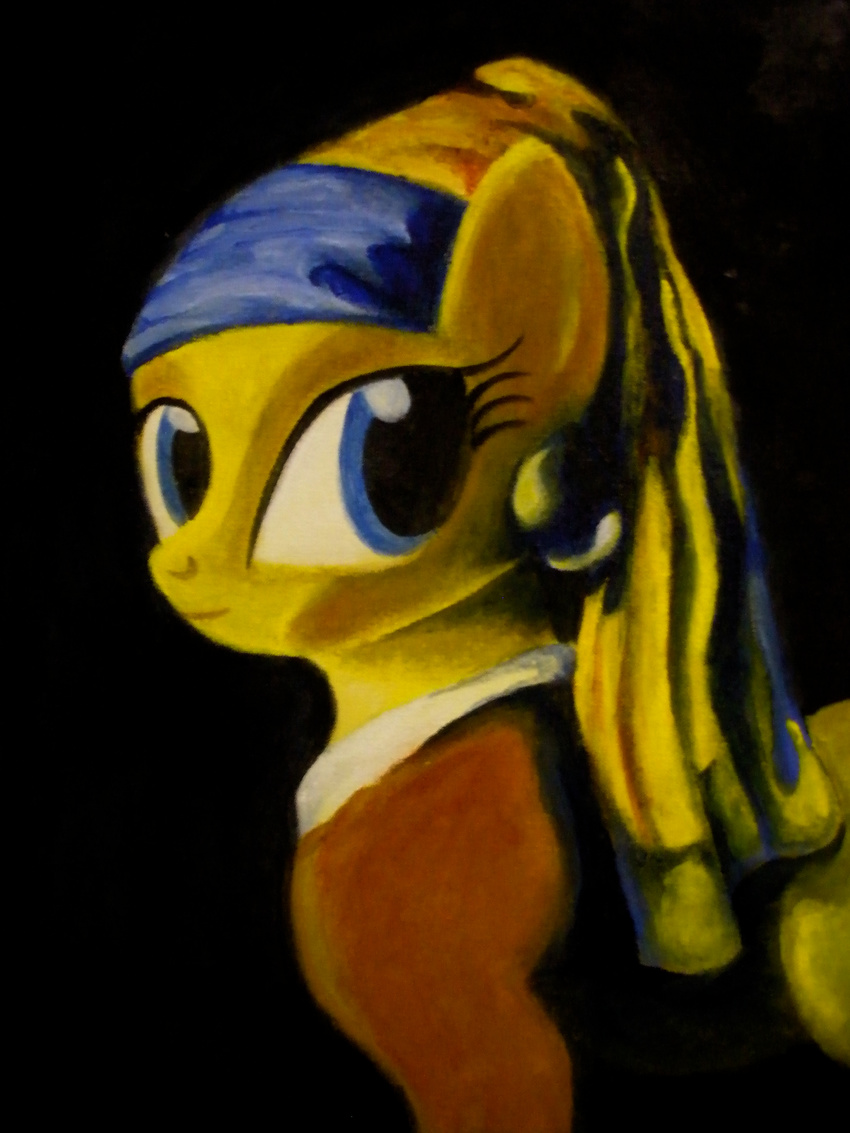 earring equine female friendship_is_magic horse inspired_by_proper_art invalid-david mammal my_little_pony piercing pony solo unknown_pony vermeer