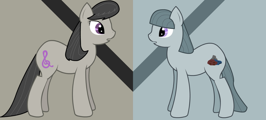 cutie_mark equine female feral friendship_is_magic hair horse inkie_pie_(mlp) mammal my_little_pony octavia_(mlp) pony unknown_artist unknown_pony