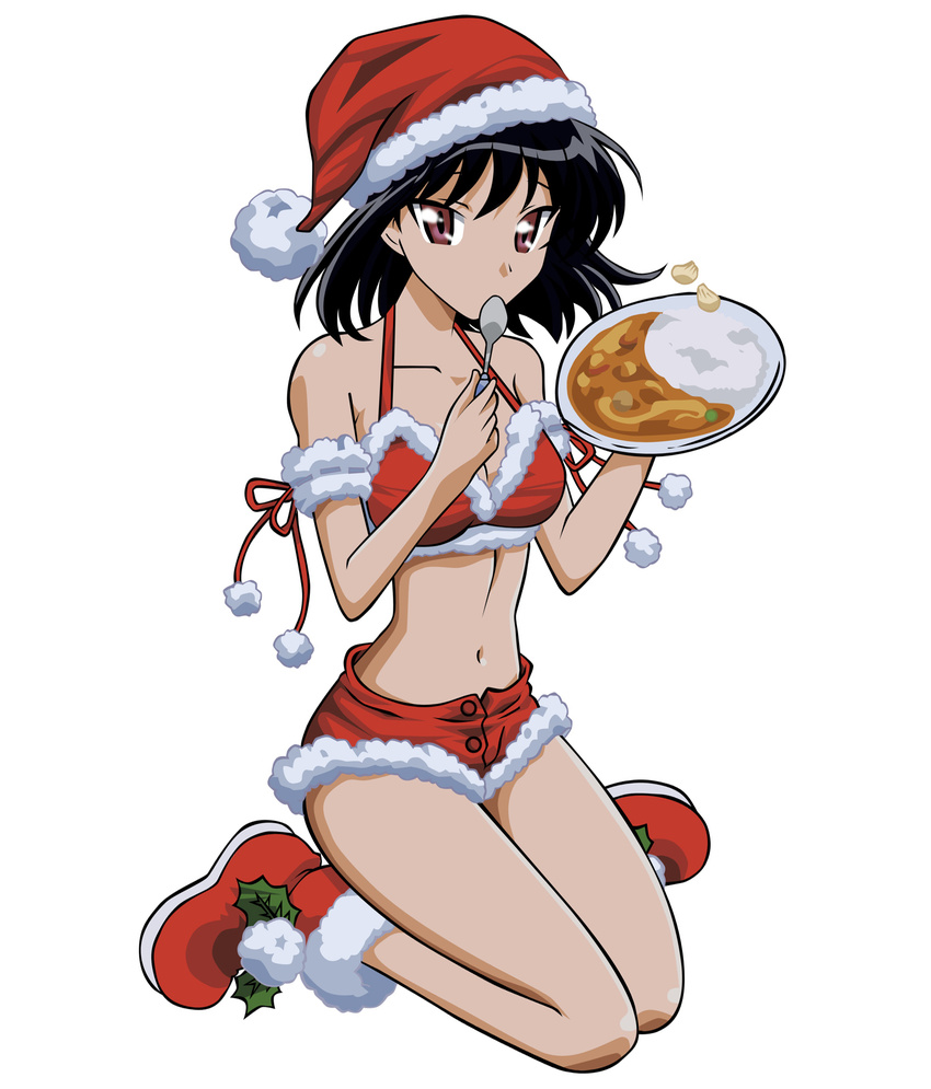 bikini_top christmas school_rumble tsukamoto_yakumo vector