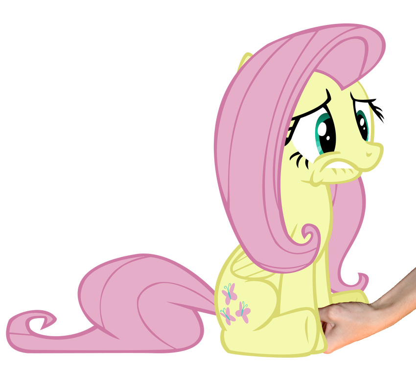 alpha_channel cutie_mark equine female feral fingering fluttershy_(mlp) friendship_is_magic mammal my_little_pony naughty_scritchie pegasus plain_background transparent_background unknown_artist wings