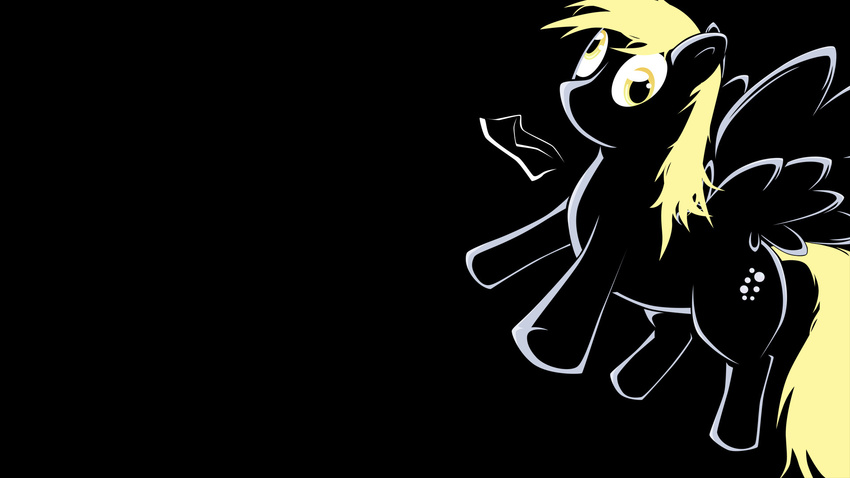 abstract_background derp derpy_hooves_(mlp) equine female friendship_is_magic letter my_little_pony pegasus wallpaper