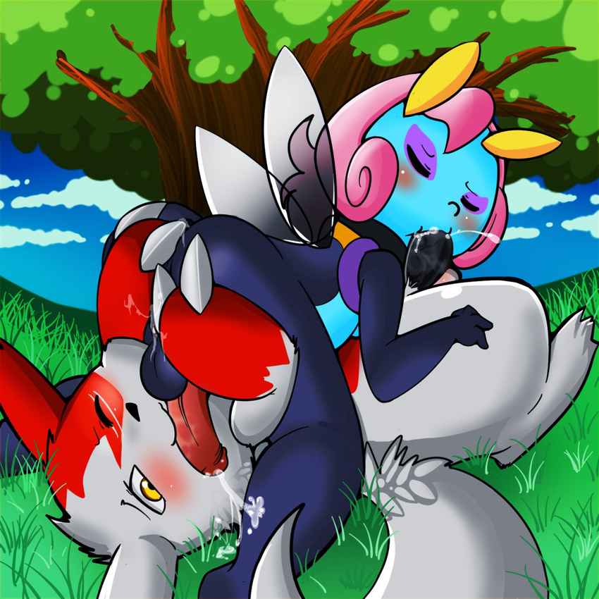 illumise pokemon rule_63 tagme zangoose