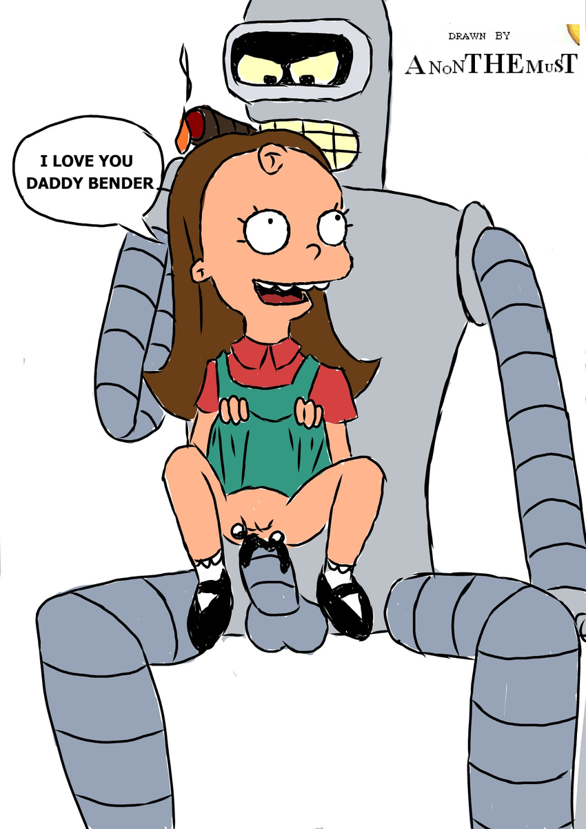 anonthemust bender_bending_rodriguez futurama sally tagme