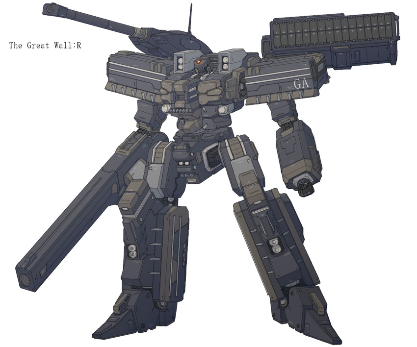 armored_core armored_core:_for_answer from_software great_wall mecha missile_launcher no._8 rocket_launcher weapon