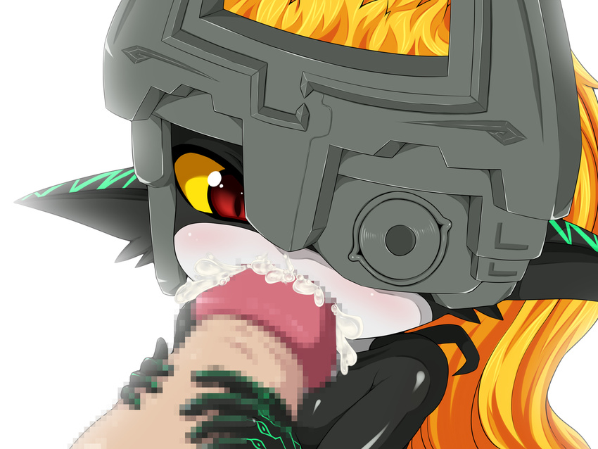amau_(kosmos) blowjob censored cum cum_in_mouth fellatio highres imp midna monster_girl oral penis red_eyes the_legend_of_zelda the_legend_of_zelda:_twilight_princess twilight_princess