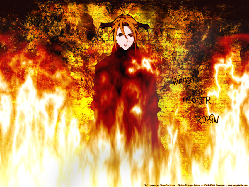 fire red_hair robin_sena tagme witch_hunter_robin