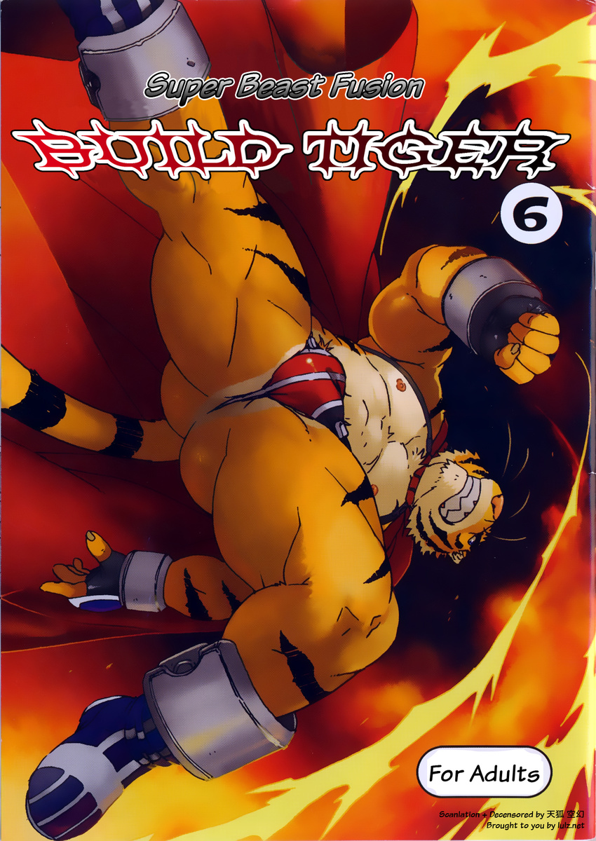 build_tiger build_tiger_(character) comic comic_cover feline gamma-g gay male mammal manga muscles tiger translated