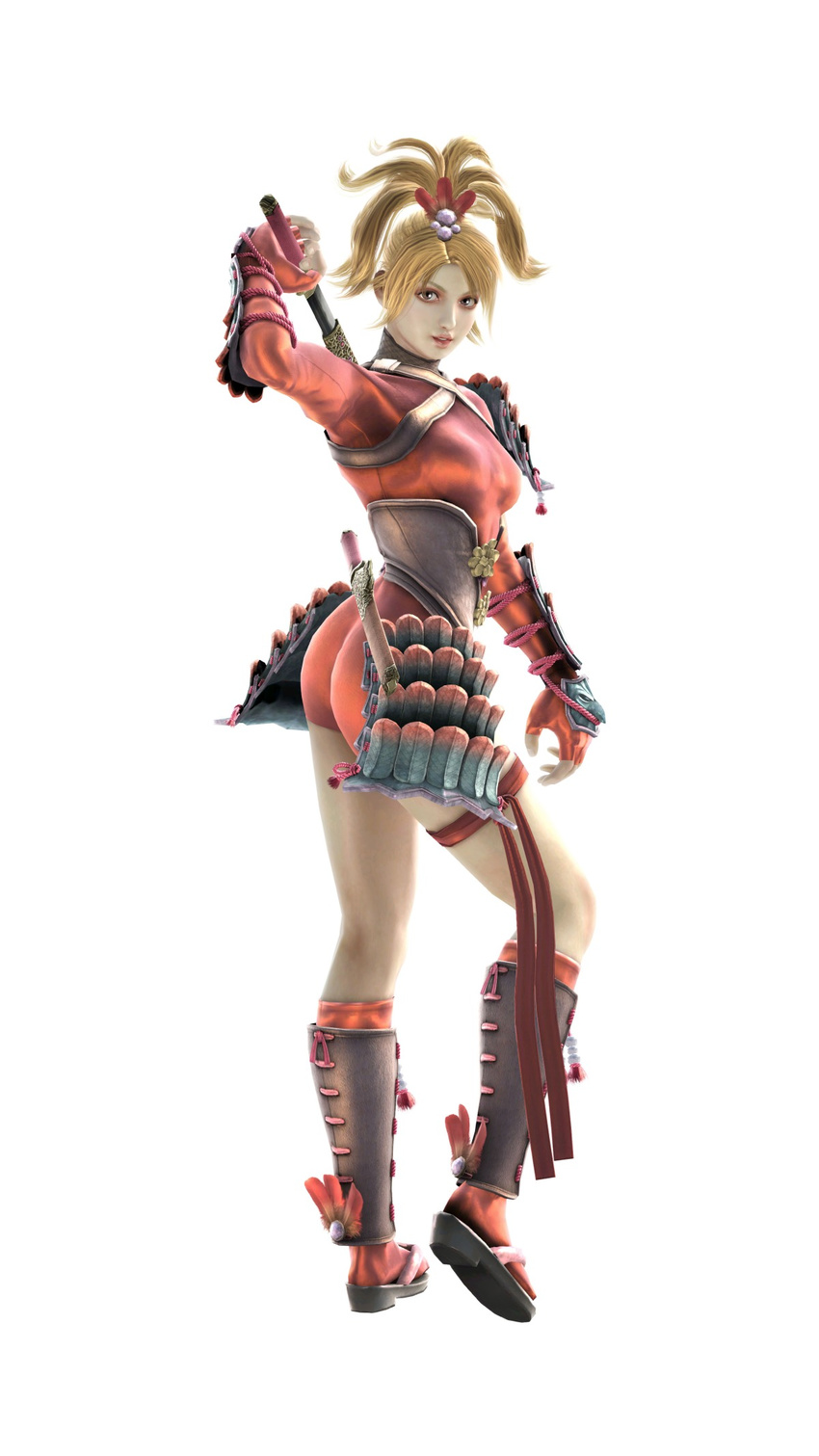 highres namco natsu natsu_(soul_calibur) natsu_(soulcalibur) ninja solo soul_calibur soul_calibur_v soulcalibur_v