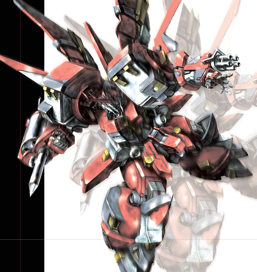 alteisen alteisen_riese highres mecha no_humans robo_misucha robot super_robot_wars super_robot_wars_original_generation