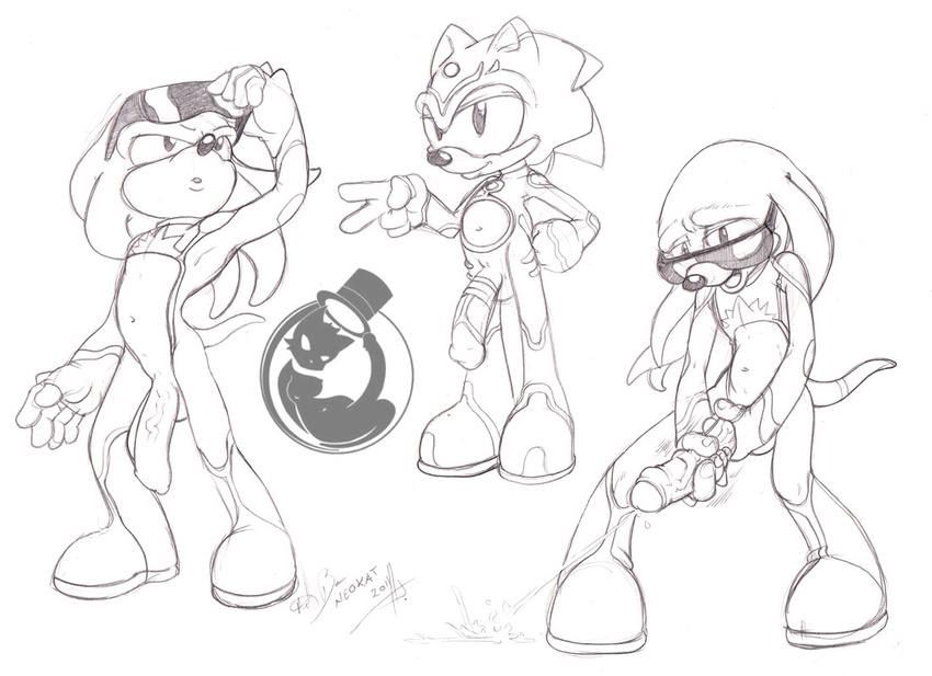 cosplay knuckles_the_echidna neokat sonic_team sonic_the_hedgehog tron_legacy