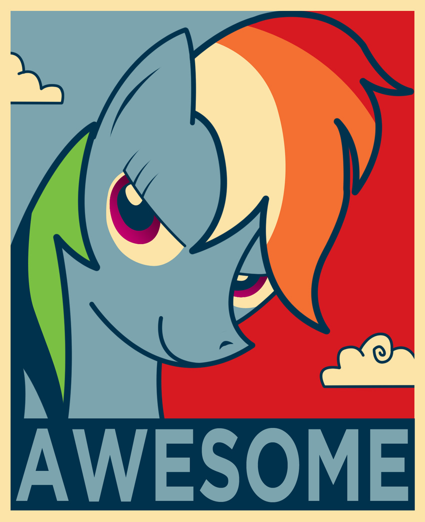 amazing blue equestria-election equine female friendship_is_magic hasbro horse mammal my_little_pony pegasus pony poster rainbow_dash_(mlp) solo wings