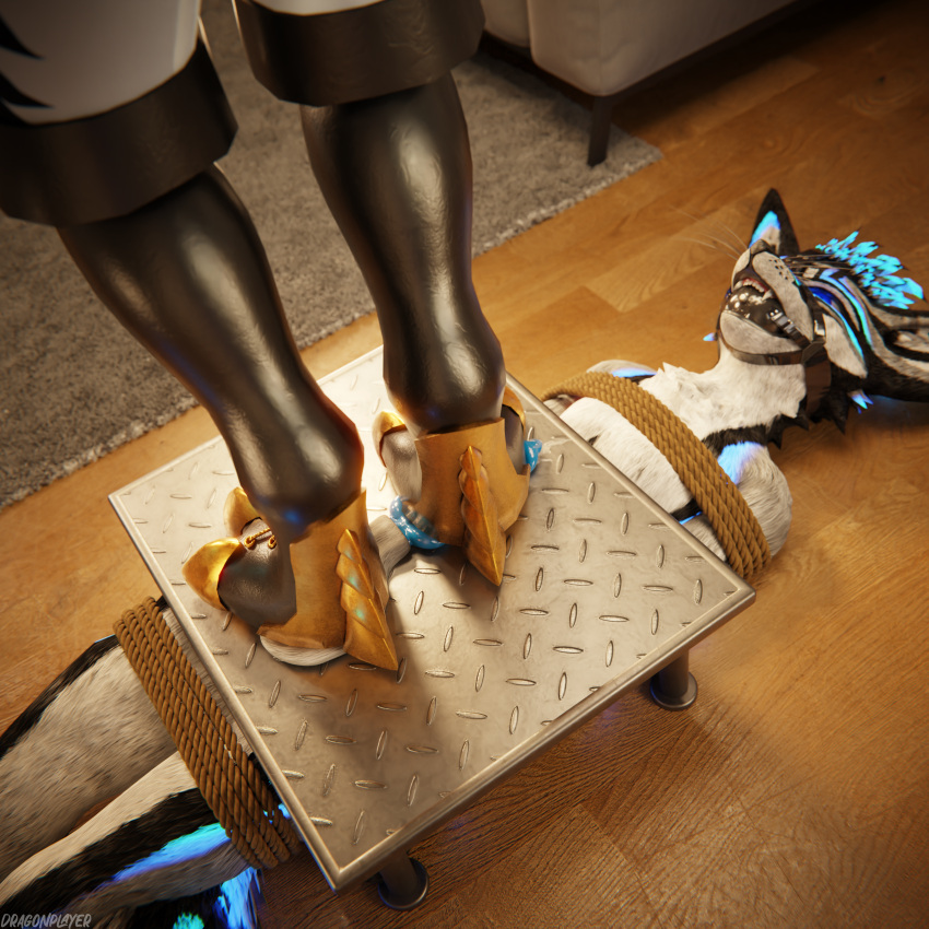 1:1 3d_(artwork) 4k absurd_res animal_genitalia animal_penis anthro anthro_on_anthro arms_tied ball_crush ball_squeeze balls bdsm biped black_body black_boots black_clothing black_footwear black_fur black_shoes blender_(artwork) blender_cycles_(artwork) blue_body blue_fur blue_penis bodily_fluids bondage boot_on_balls boot_on_penis boots bottomwear bottomwear_pull bound canid canine canine_genitalia canine_penis canis claws clothed clothing clothing_pull cock_and_ball_torture cockbox crush cum cum_dripping_from_penis cum_on_penis depth_of_field digital_media_(artwork) dominant dragonplayer dragonplayer_(character) duo erection erection_under_skirt fangsy feet flat_balls foot_crush foot_fetish foot_on_balls foot_on_penis foot_play footwear fox fur genital_fluids genital_torture genitals gold_accessory gold_boots golden_body goth_boots grey_body grey_fur hair harness hi_res hindpaw hybrid inside jacket jex knot leather leather_boots leather_clothing leather_footwear leather_jacket leather_topwear legs_tied legwear living_room male male/male mammal moan multicolored_body nardoragon nude on_ground open_mouth orgasm pain paws penis penis_squeeze piercing purple_penis raised_bottomwear raised_clothing raised_skirt reflection restraints rexouium rope rope_bondage sex shirt shoes shoes_on skirt skirt_pull slim slim_anthro slim_male slim_sub smile standing standing_on_balls submissive submissive_male tail topwear torture trampling white_body white_fur