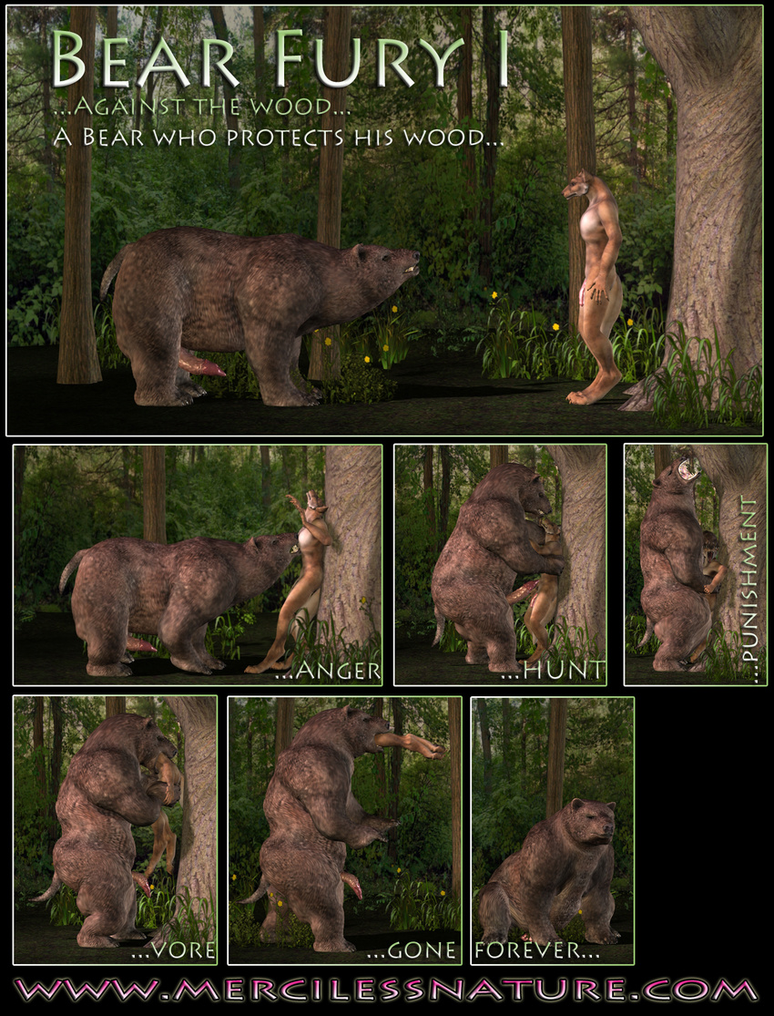 anal_penetration anthro anthro_on_feral bear bestiality big_dom_small_sub canine comic drages feral forced gay hardcore interspecies male mammal penetration rape sex size_difference soft_vore tight_fit vorarephilia vore