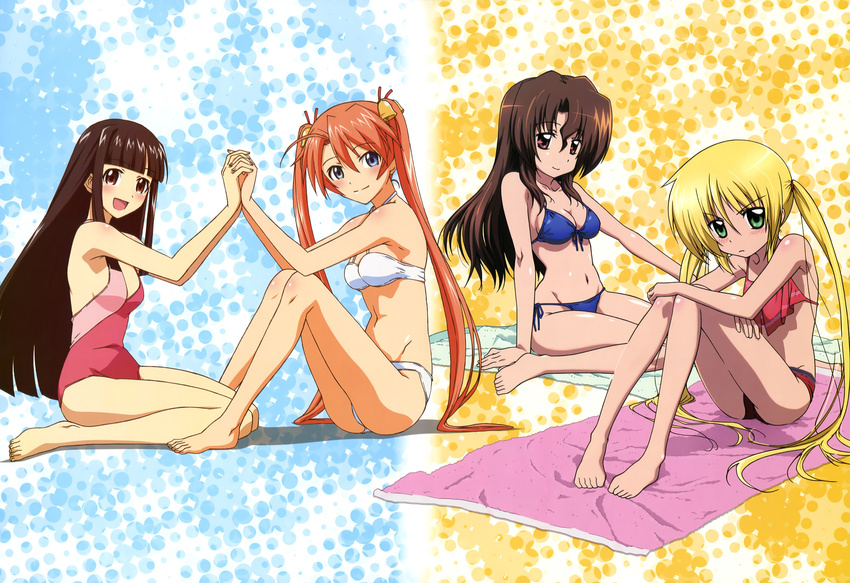 bikini crossover hayate_no_gotoku kagurazaka_asuna konoe_konoka mahou_sensei_negima maria nyantype sanzenin_nagi swimsuit