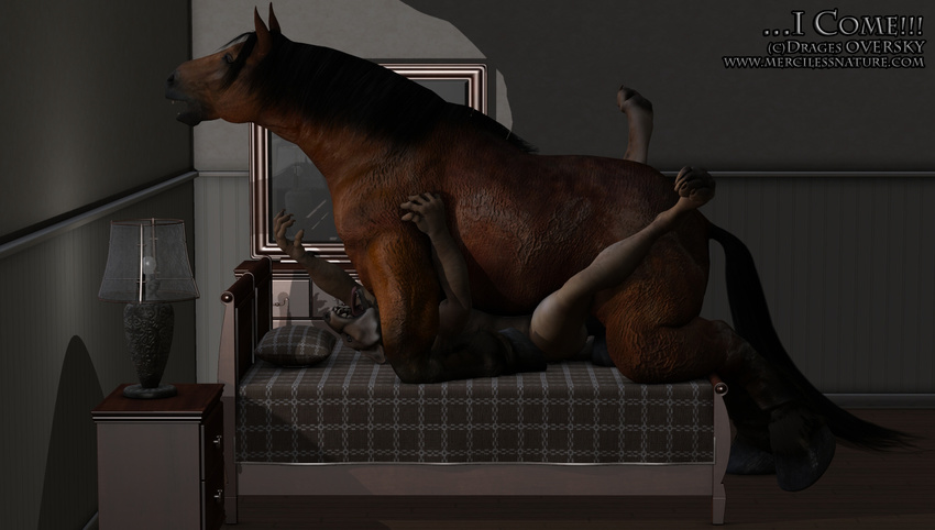 anal_penetration anthro anthro_on_feral bed bedroom bestiality big_dom_small_sub canine draft_horse drages equine extreme_insertion feral gay hardcore hooves horse huge_insertion insertion interspecies large_insertion male mammal penetration sex size_difference tight_fit