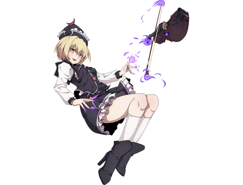 lunasa_prismriver nikka tagme touhou transparent