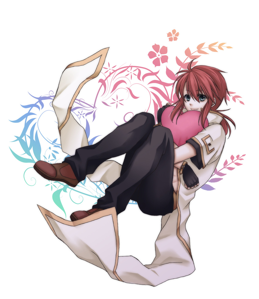 bad_id bad_pixiv_id fingerless_gloves gloves green_eyes highres luke_fon_fabre male_focus mk666 red_hair solo tales_of_(series) tales_of_the_abyss