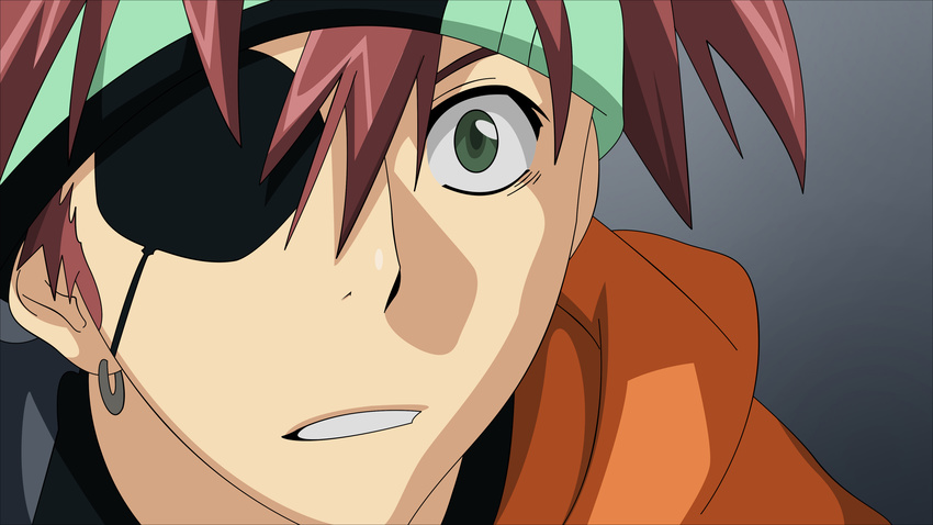 absurdres d.gray-man highres lavi male_focus morrow_(hitodama-x) solo