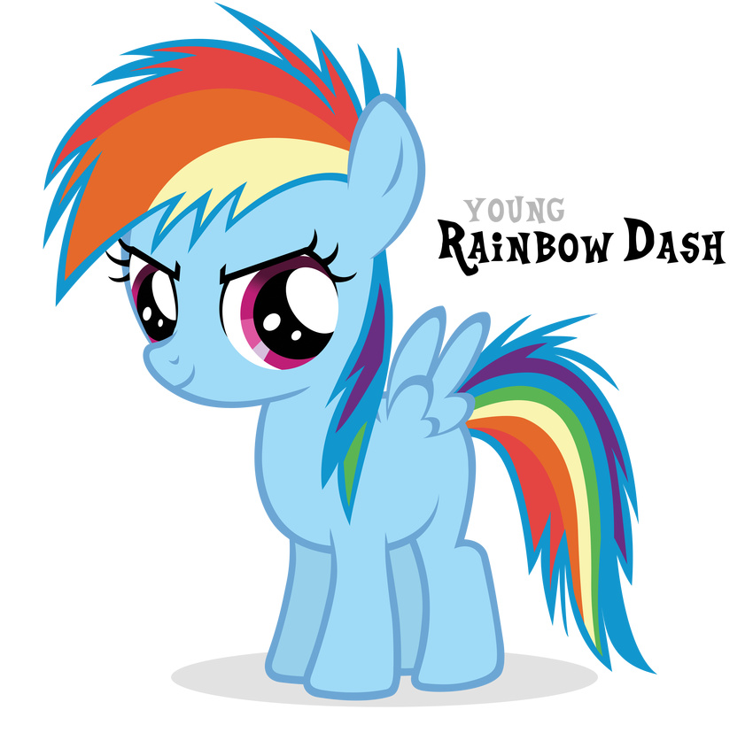 absurd_res alpha_channel blackm3sh blank_flank blue_body blue_fur competitive cub cyan_body equine female feral foal friendship_is_magic fur hair hi_res horse mammal multi-colored_hair my_little_pony pegasus pony rainbow_dash rainbow_dash_(mlp) rainbow_hair red_eyes solo wings young