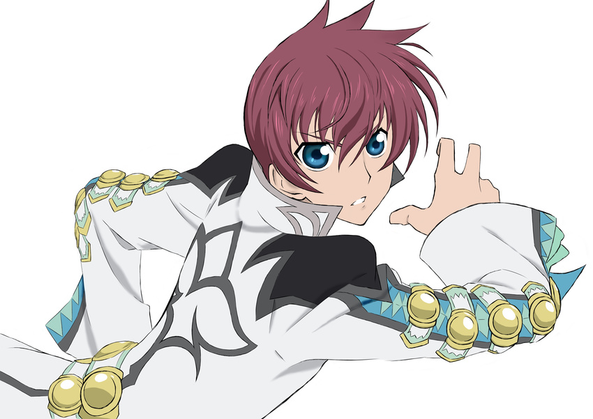 absurdres asbel_lhant asuhomu bad_id bad_pixiv_id blue_eyes coat highres male_focus red_hair solo tales_of_(series) tales_of_graces