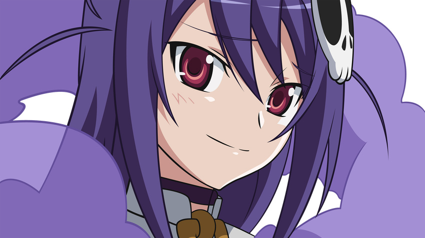 haqua_du_lot_herminium long_hair purple_hair red_eyes the_world_god_only_knows transparent vector