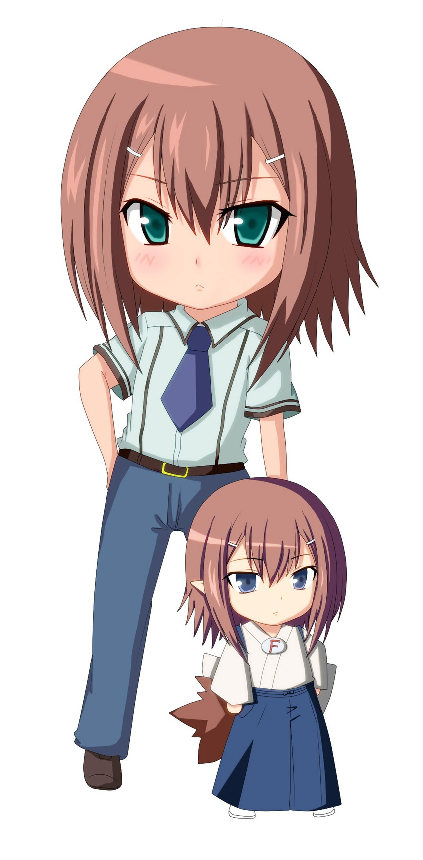 baka_to_test_to_shoukanjuu chibi kinoshita_hideyoshi kuena tagme