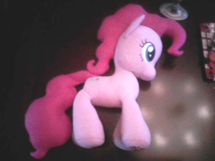 equine female fixed-hair friendship-is-magic hasbro horse my-little-pony my_little_pony pink pinkie-pie plushie pony