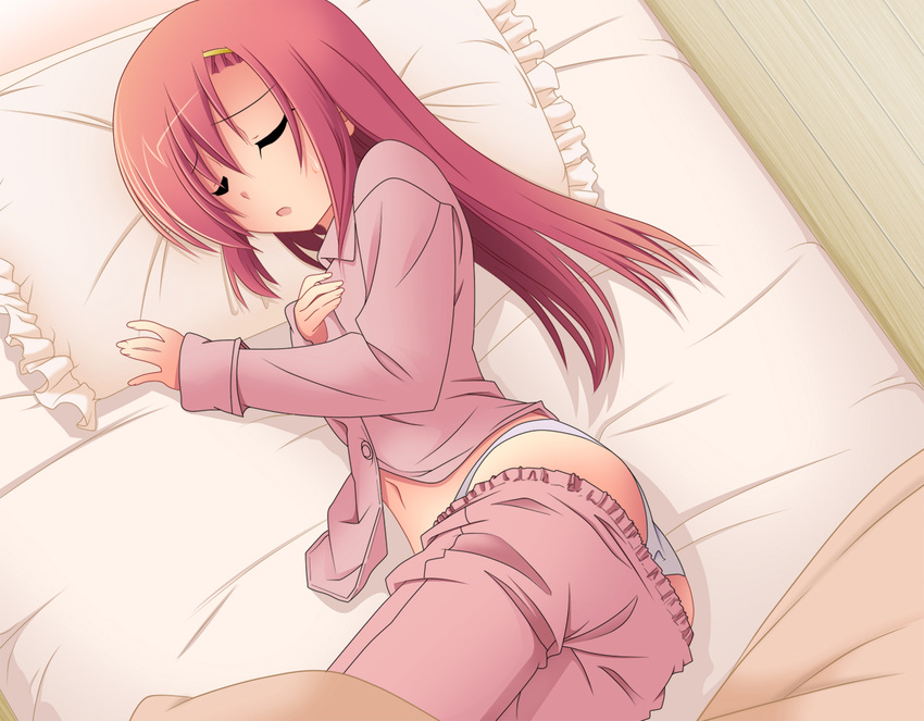 hayate_no_gotoku katsura_hinagiku pajamas panties sleeping underwear