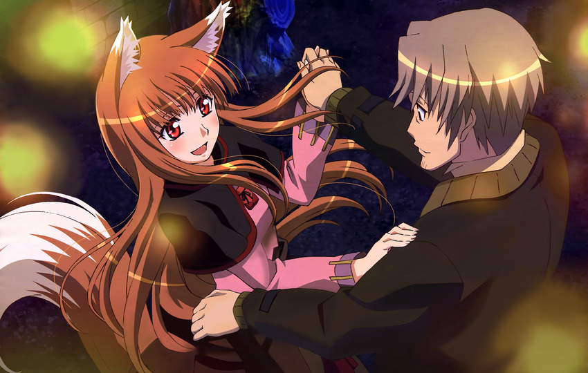 animal_ears arakawa_megumi craft_lawrence dress duplicate horo spice_and_wolf