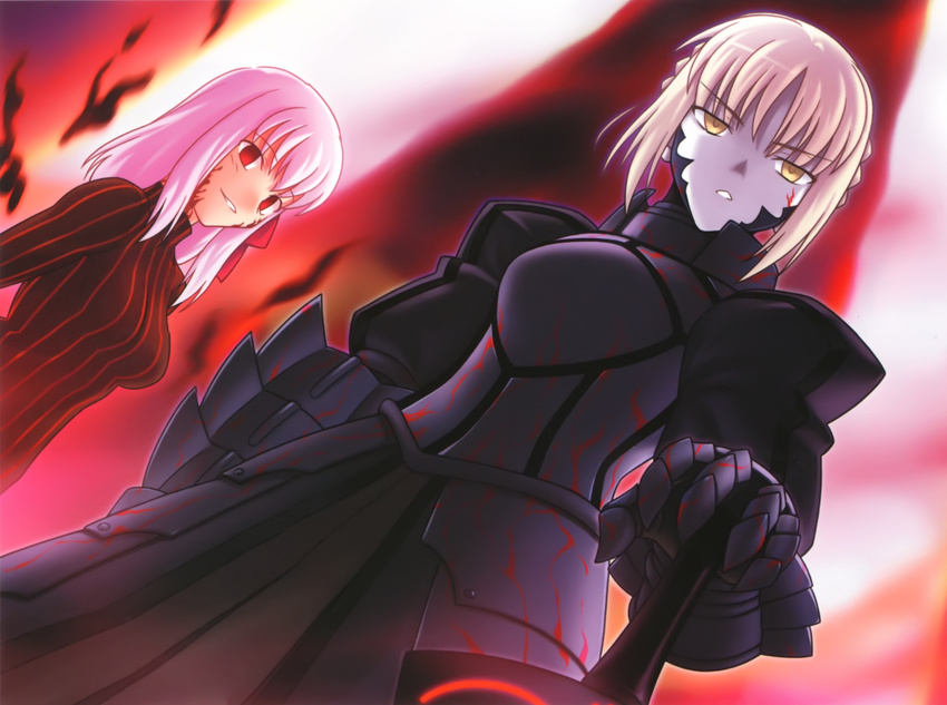 fate/stay_night fate/unlimited_codes higurashi_ryuuji matou_sakura saber saber_alter type-moon