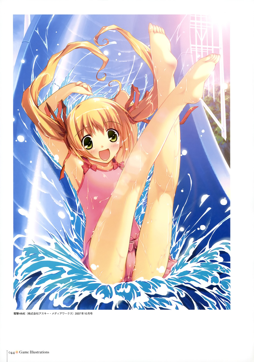 amane_sou pastel swimsuits tagme yuuki_haruka