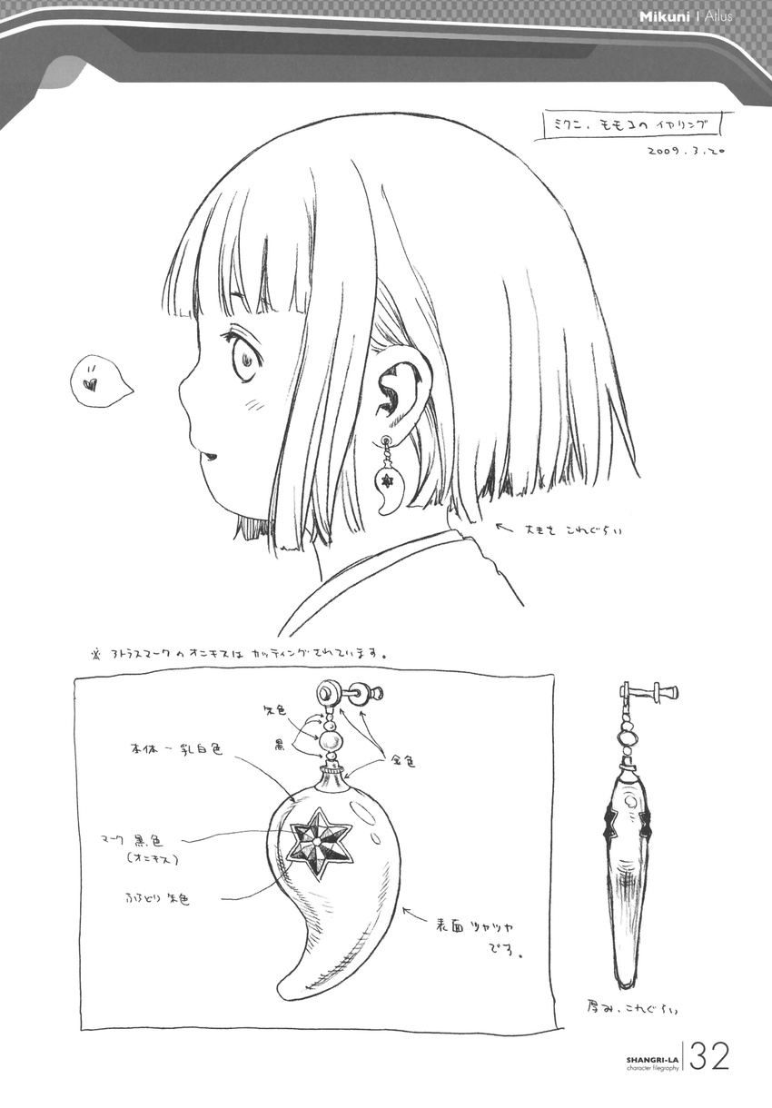 character_design mikuni monochrome range_murata shangri-la sketch