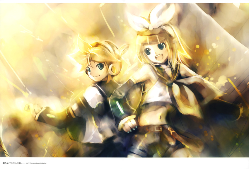 kagamine_len kagamine_rin kei tagme vocaloid