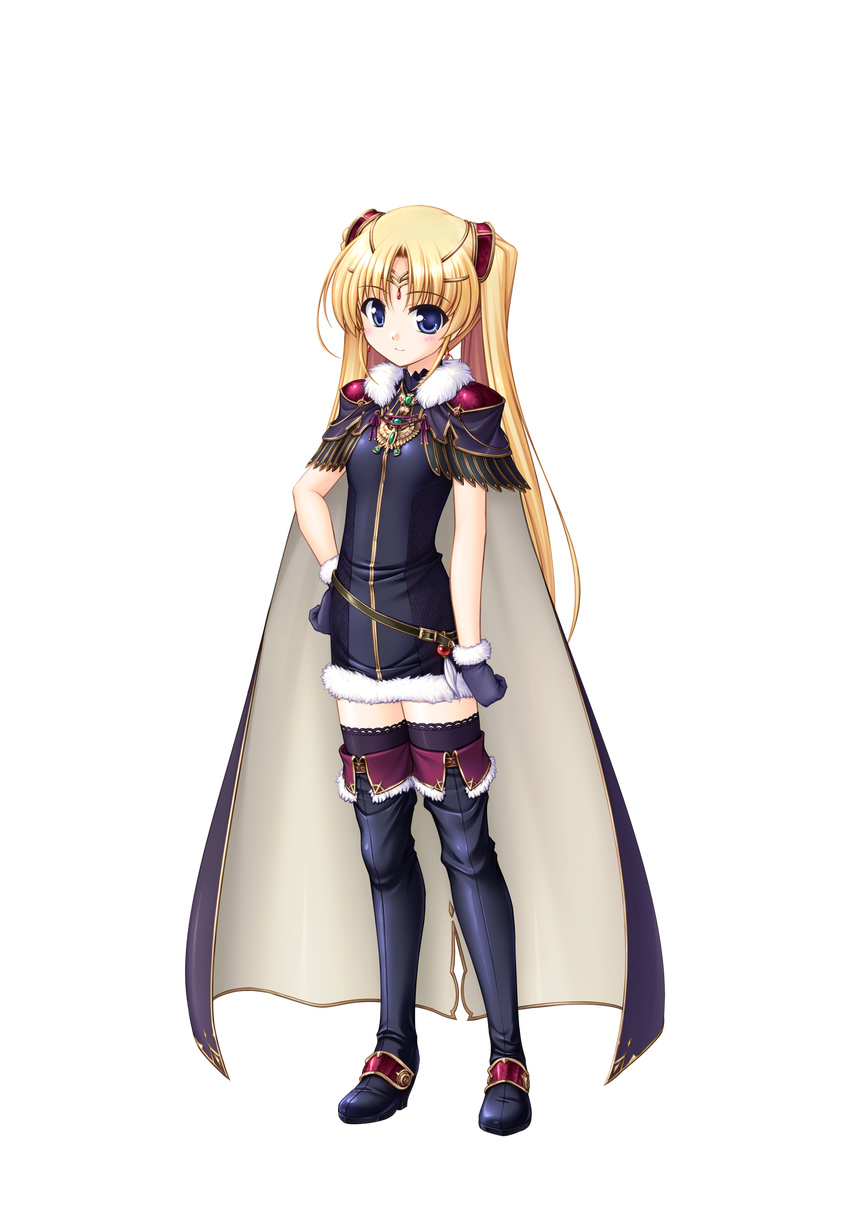 aiyoku_no_eustia bekkankou licia_de_novus_yurii thighhighs transparent_png