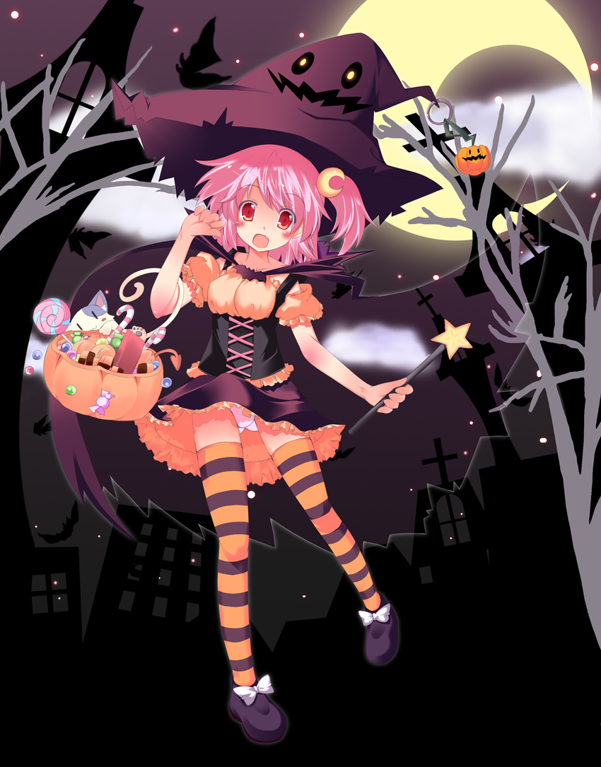 halloween pantsu plus9 thighhighs witch