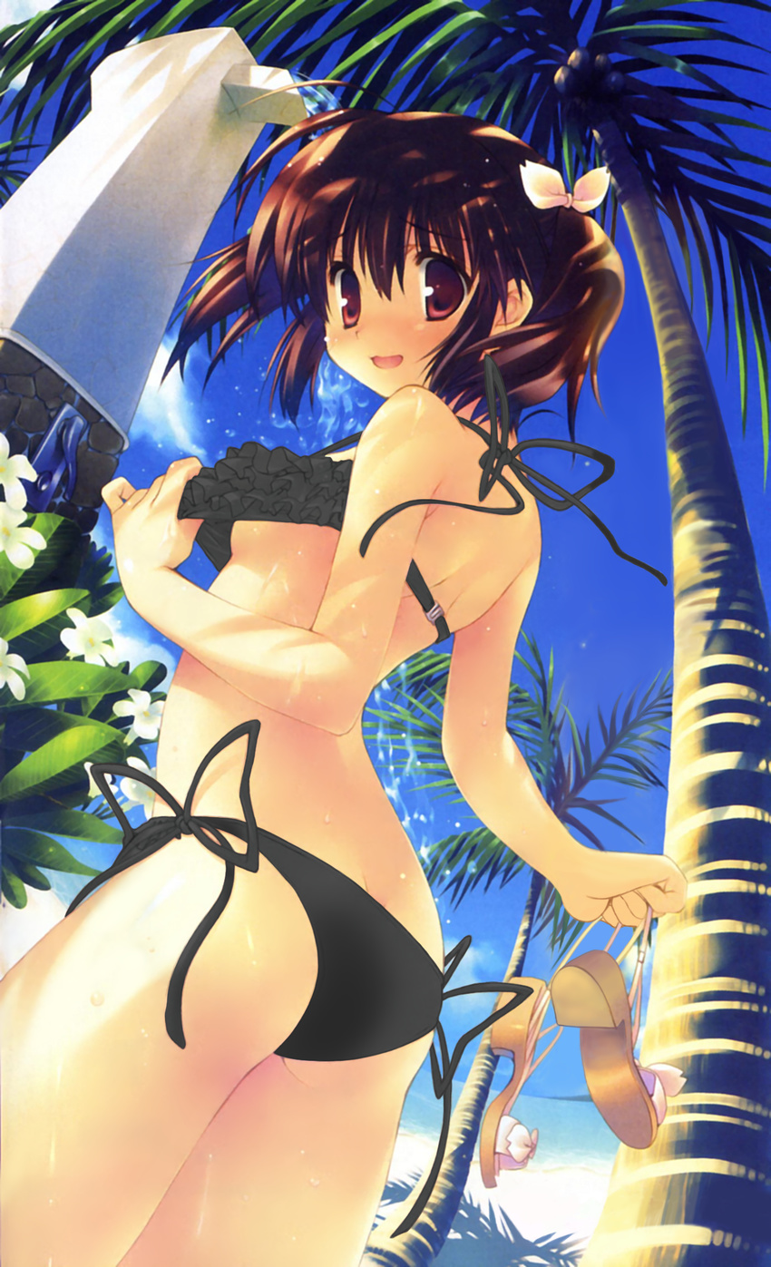 bikini mitsumi_misato photoshop screening swimsuits to_heart to_heart_2 underboob yuzuhara_konomi