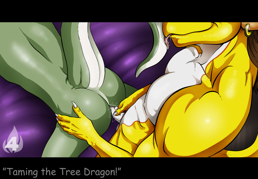 anal_penetration anthro avoid_posting biceps big_muscles butt dracenmarx dragon duo faceless_male from_behind gay green_dragon male marvin marvin_(dracenmarx) muscles nude pecs penetration penis perspective reptilecynrik scalie sunny sunny_(dracenmarx) tongue tongue_out yellow_dragon