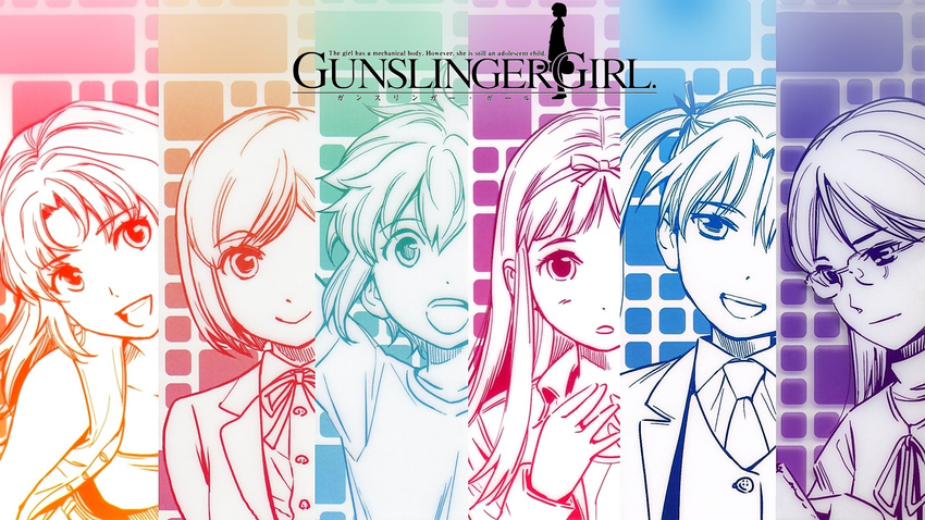 aida_yuu angelica claes gunslinger_girl henrietta_(gunslinger_girl) petrushka rico_(gunslinger_girl) shiori triela