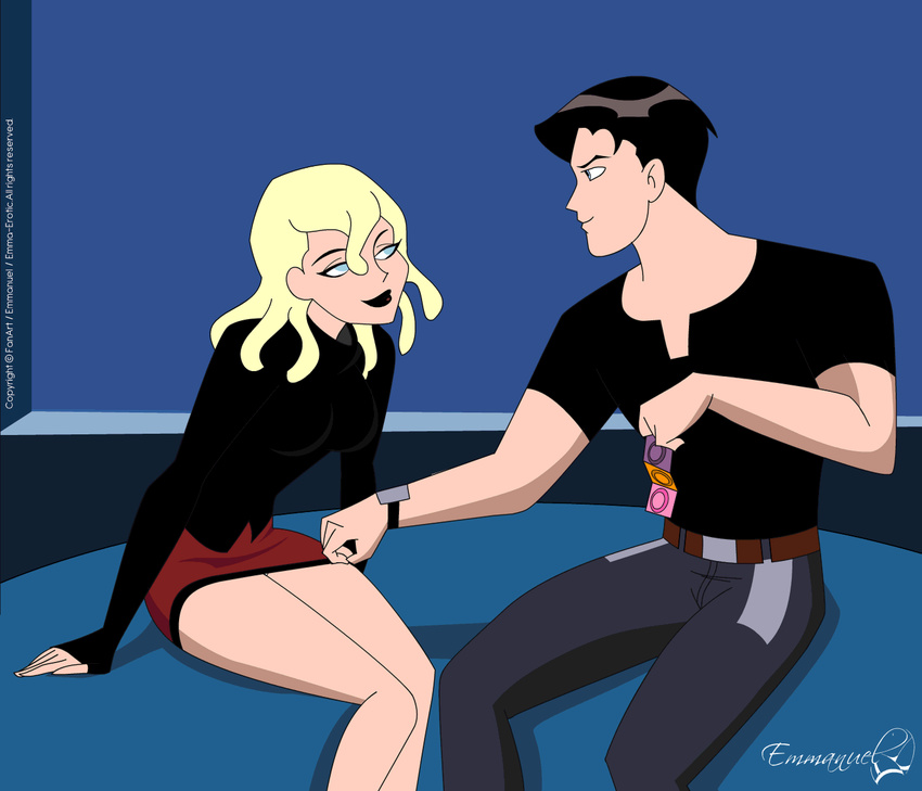 animated batman batman_beyond dc dcau emma-erotic melanie_walker ten terry_mcginnis