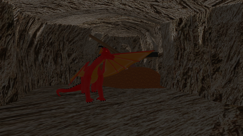 3d_(artwork) aer cave digital_media_(artwork) dragon dragon_appreciation_day hi_res pyrus treasure