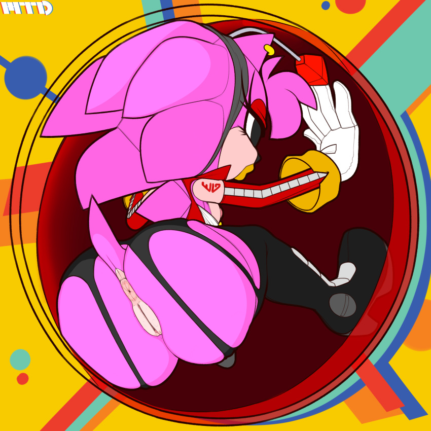 absurd_res after_transformation amy_doll amy_rose antenna_wire antennae_(anatomy) anthro anthrofied anus areola areola_slip big_butt bimbo_lip bimbofication bimbofied boots branded butt butt_focus classic_amy_rose classic_sonic_(universe) clothed clothed/nude clothing doll dollification ear_piercing eggman_empire eulipotyphlan eyelashes female footwear fur genitals gloves handwear headgear hedgehog hi_res mammal marthedog mostly_nude nipples nude piercing pink_body pink_butt pink_fur pink_nipples pink_spikes pink_tail plump_labia plushie presenting presenting_anus presenting_hindquarters presenting_pussy pussy sega solo solo_focus sonic_the_hedgehog_(series) tail tan_anus tan_pussy transformation trapped white_clothing white_gloves white_handwear