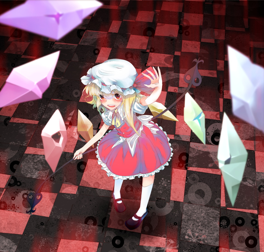 crystal flandre_scarlet highres miranko solo touhou wings