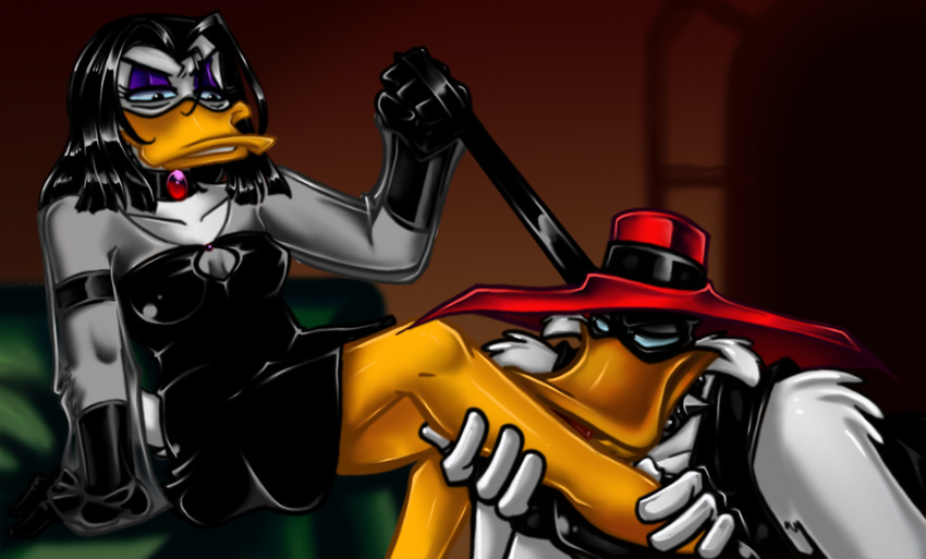 darkpenguin darkwing_duck ducktales magica_de_spell negaduck