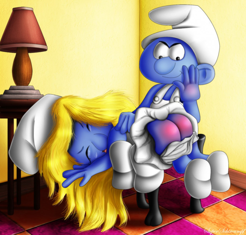 handy_smurf smurfette superschtroumpf tagme the_smurfs