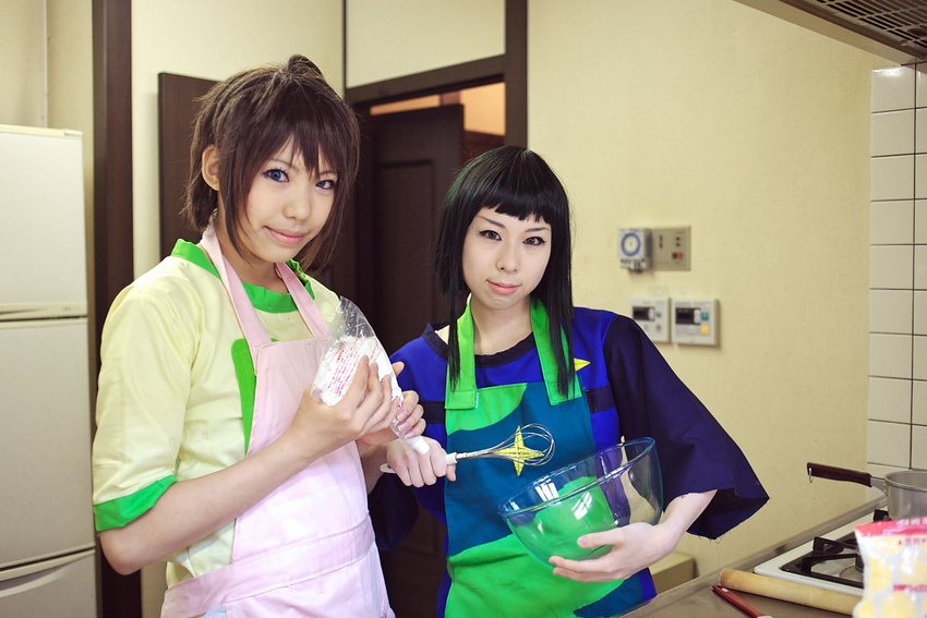 apron cosplay mai_hime mixing_bowl my-hime okuzaki_akira photo tagme_model tokiha_takumi