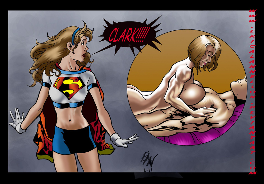 dc linda_danvers power_girl supergirl superman