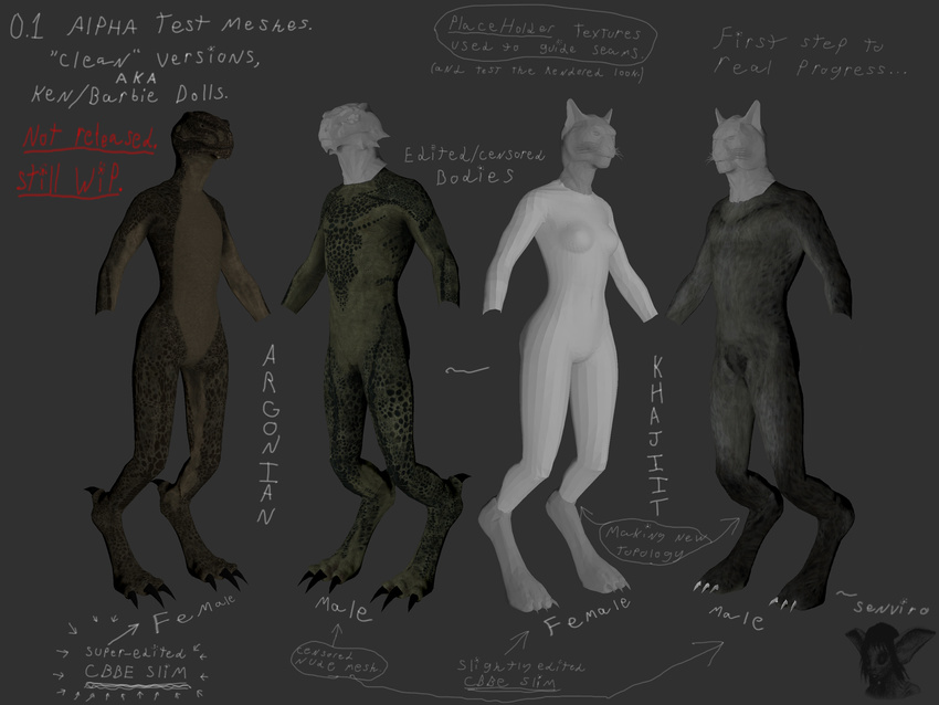 argonian digitgrade digitigrade english_text feline female khajiit male mammal mod nude plain_background scalie skyrim text the_elder_scrolls the_elder_scrolls_v:_skyrim video_games